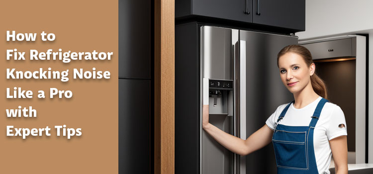 how to fix refrigerator knocking noise